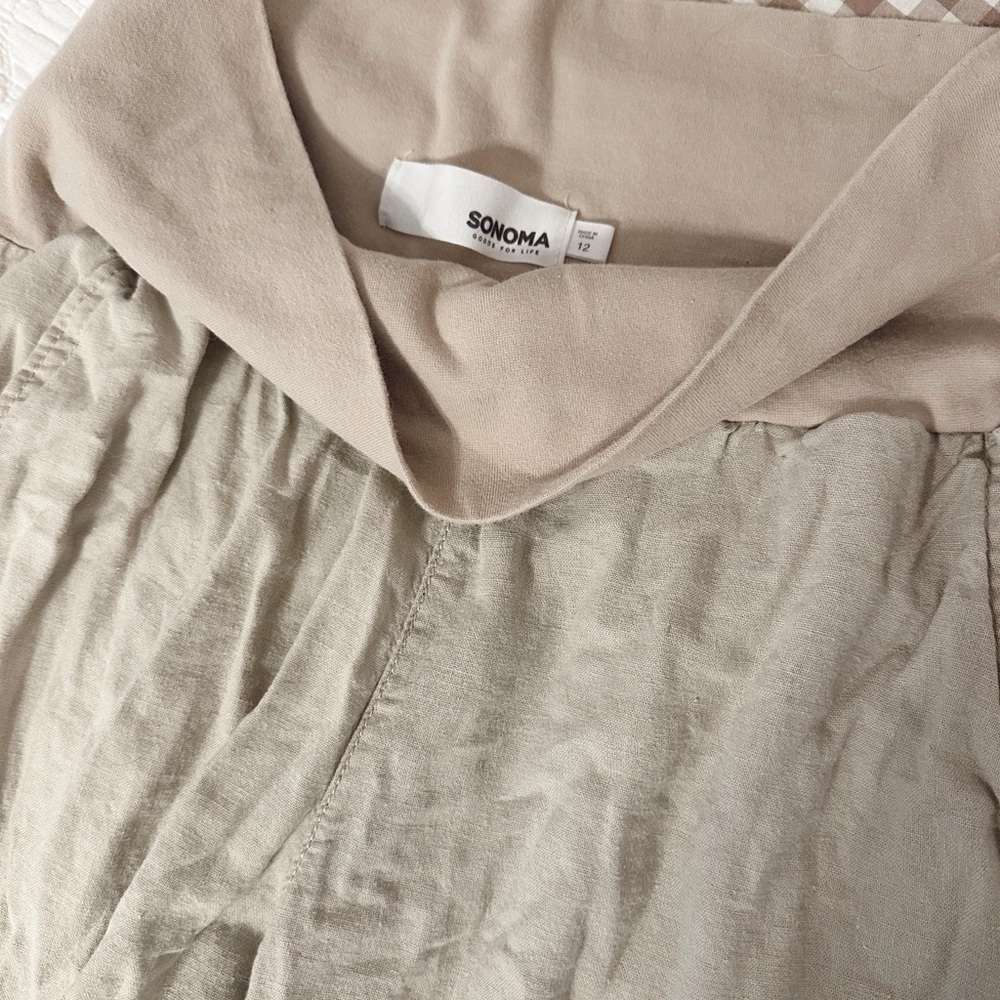 Soma linen blend pants